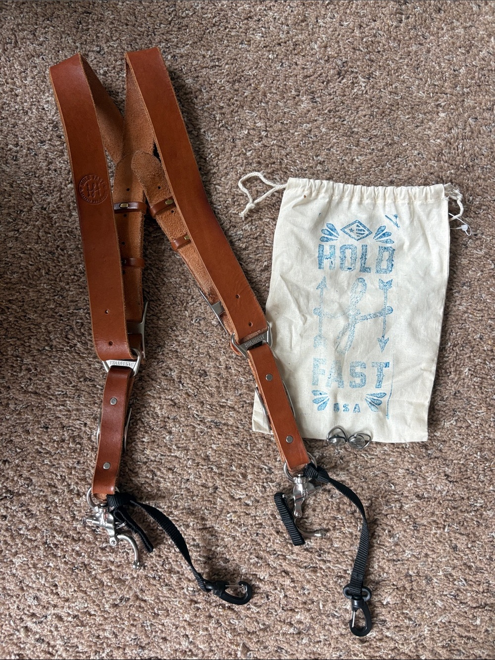 Hold Fast Gear 
Money Maker Original Leather Camera Harness